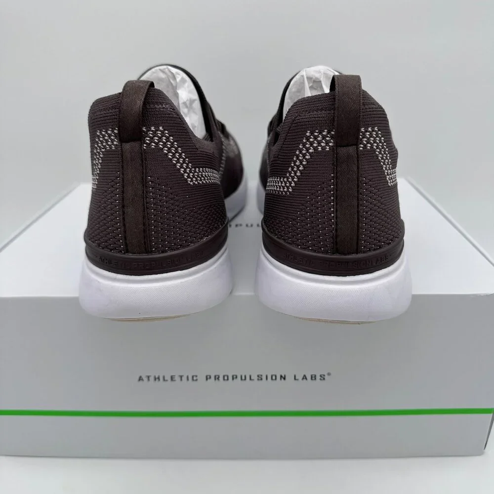 APL Men's‎ TechLoom Breeze Running Sneaker, Size 13, Chocolate/Silk/White